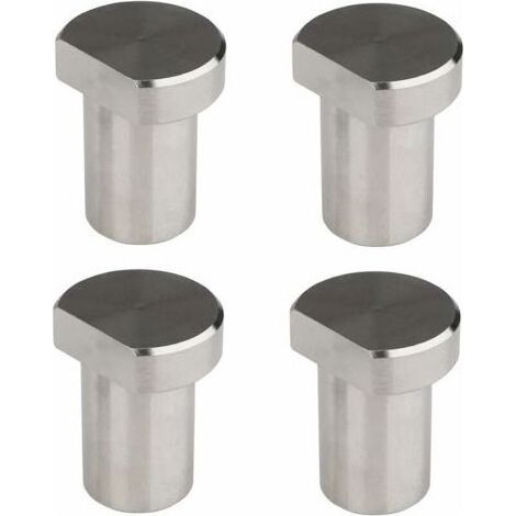 4 pièces Serrage de Table à Bois 20 mm, Arrêt en alliage d'aluminium banc de travail pour chien pince pour chien, T Track travail du bois accessoires de banc de travail pour trou (1/5)