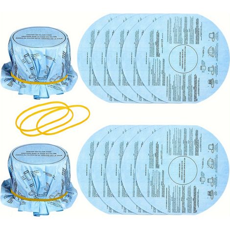Ensemble de 10 filtres pour aspirateur eau et poussière, compatible avec l'aspirateur Shop Vac VF2002 9010700 (1/5)