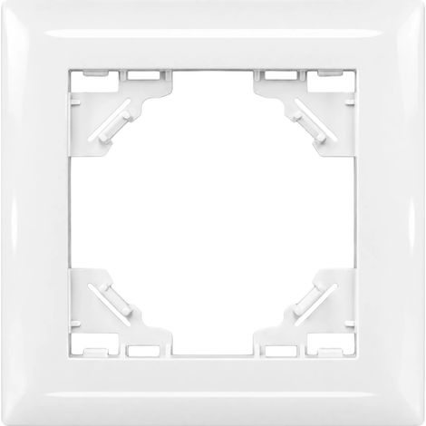 Toolight Einfachrahmen Für Steckdosen Oste Jnh013-1f White (1/5)
