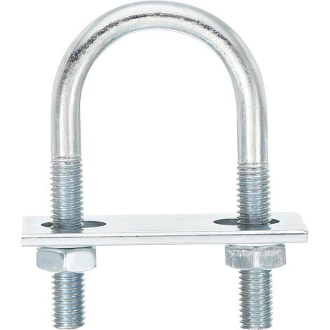 Boulons en U Ronds M8 35x75mm (DIxL) 6 Ensembles (1/5)