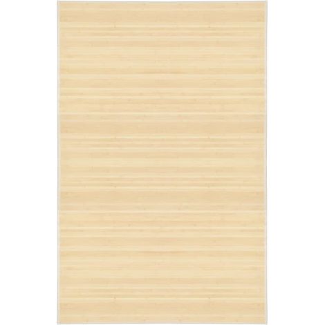 Tapis en bambou 100x160 cm Naturel vidaXL (1/4)