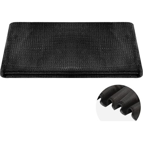 Multifonctionnel Tapis de Moquette, 300 x 200cm Noir Grand Anti Derapant, Anti Glisse, Polyvalent, Antidérapante pour Tiroirs Etagères (1/5)