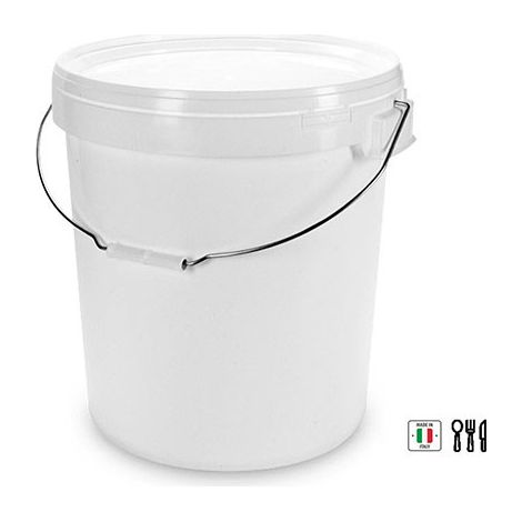 Secchio Alimentare con Coperchio da 24 kg.
