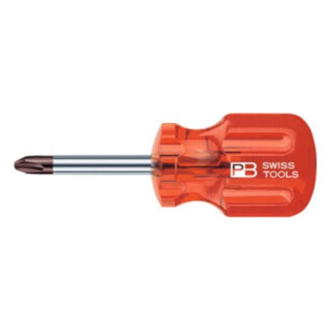 PB Swiss Tools Schraubendreher, für Phillips, mit Kunststoffheft, Kreuzschlitzgröße 0K (1/2)