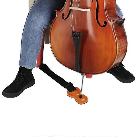 Butée de pique pour violoncelle, ancre en bois avec sangle, pièces de rechange pour violoncelle
