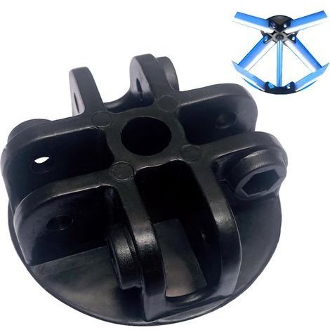 Connecteur de support central de toit, pièces de rechange pour tente à auvent, pièces de rechange pour auvent escamotable, pièces pour auvent extérieur (1/5)