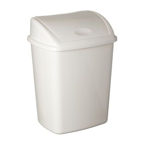 Poubelle plastique 50 l avec couvercle basculant