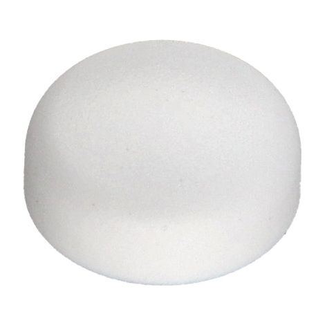 Vis Express – Cache vis Tête cylindrique bombée ST4.8 – Polyéthylène RAL9010 blanc pur – Pour fixation sur bois dur – Lot de 100 unités (1/3)