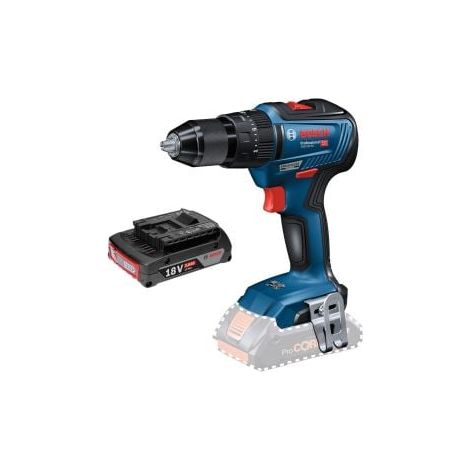 Bosch avvitatore a percussione GSB 18V-55 / 1x 2,0 Ah batteria