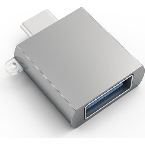 Adaptador de aluminio Satechi - Adaptador USB-C - USB-A 3.0 (gris espacial) (1/4)