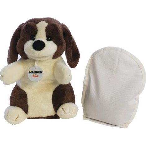 SCALDINO IN PELUCHE mod. CANE MAURER BY TRUDI con semi Riscaldabili al microonde