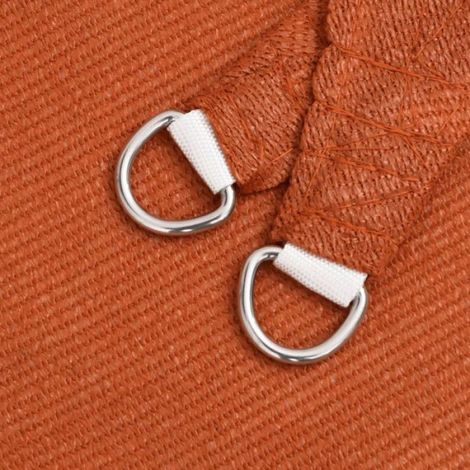Voile d'ombrage rectangulaire - Orange - 2,5x4 m - 160 g/m² - PEHD (1/5)