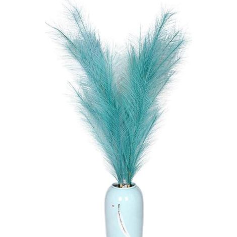 BelleRise - Herbe de la pampa naturelle séchée vert clair pour décoration intérieure, mariages et soirées bohèmes (1/4)