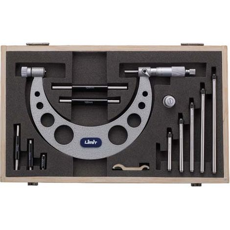 Juego micrómetro, 0-150mm, DIN863/1  Limit 95440103