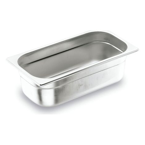 Bac gastronome GN 1/2 - Inox - 1.2 litres
