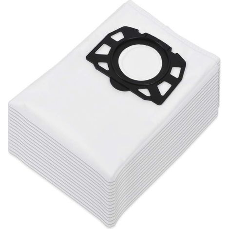 Confezione da 15 sacchetti filtro in tessuto non tessuto di ricambio per WD4 WD5 WD5 / P sacchetti filtro polvere per aspirapolvere Karcher MV4 / MK5 / MV6 Kärcher Aspirapolvere umido/secco (1/5)