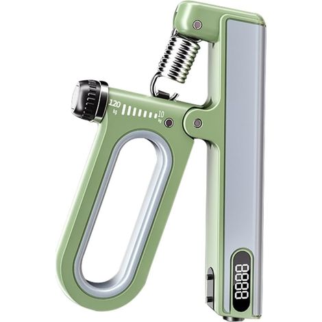 Griffkrafttrainer, verstellbarer Smart-Counting-Trainer, Handgelenk-Unterarm-Stärkungsmittel, kein Verrutschen, für Krafttraining, Wiederherstellung von Verletzungen (10–120 lb)