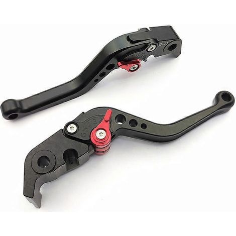 Poignée de frein, d'embrayage et de klaxon pour guidon KTM 990 SuperDuke 2005-2012 (poignée courte noire) (1/5)