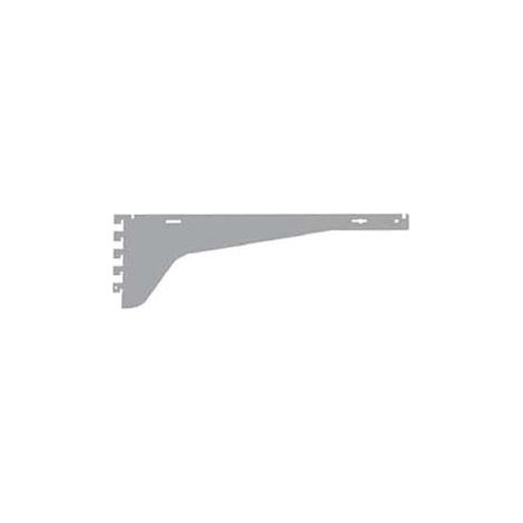 MENSOLA 5 GANCI PASSO 25 5A VERNICIATA GRIGIO RAL 7035  mm.400 portata Kg.200 a coppia