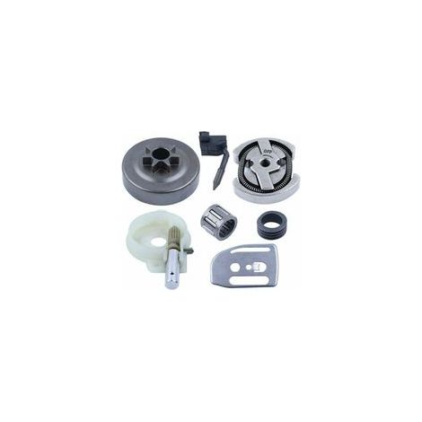 Tambour d'embrayage de pompe �� huile �� engrenage �� vis sans fin 325-7T pour 137 136 141 142 36 41 plaque de tige avec roulement �� aiguilles (1/5)