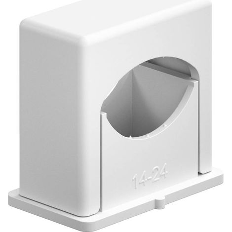Fascetta per cavi obo druck-iso-schelle diametro 14-24mm (1/2)