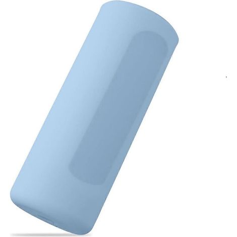 Housse en silicone pour bouteille d'eau de 710 ml (24 oz) bleue (1/5)