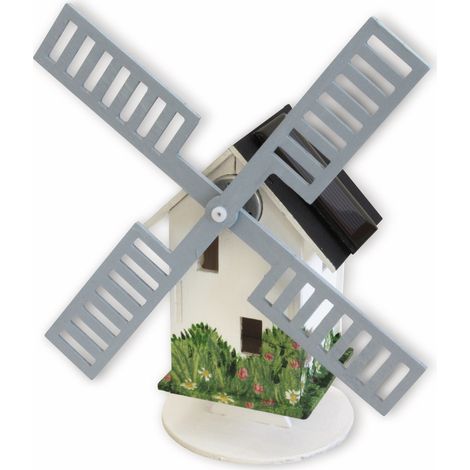 SOL-EXPERT Bausatz Solar-Windmühle HOLLAND