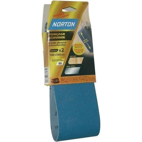 Norton Nastri Abrasivi Corindone Grana 50 100x610 mm