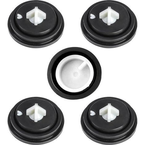 Ventilmembran-Unterlegscheiben, Schwimmerventilmembranen, einfache Spülreparatur, Schwimmerventile, hochwertiges Gummimaterial (5 Stück) (1/5)