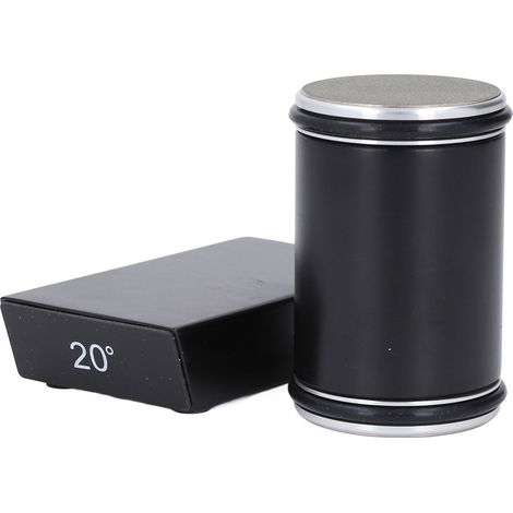 Ortviai Aiguisoir Roulant pour Couteaux de Cuisine avec Disques en Diamant 400/1000 Grit et Angle Magnétique 15°/20° (1/5)