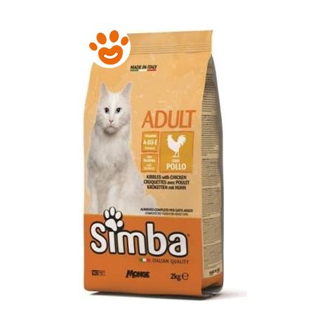 Monge Cat Simba con Pollo - Sacco Da 20 Kg