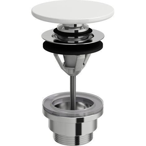 Laufen - Scarico bloccabile, Click-clack, bianco opaco H8981927570001