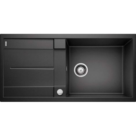 Blanco Metra XL 6 - Silgranitspüle, 100x50 cm, mit Ablaufsystembedienung, Anthrazit 515286