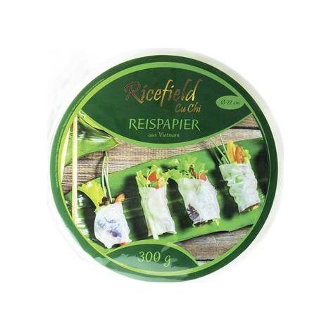 Papier de riz Cu Chi 22 cm 300 g - Rizière