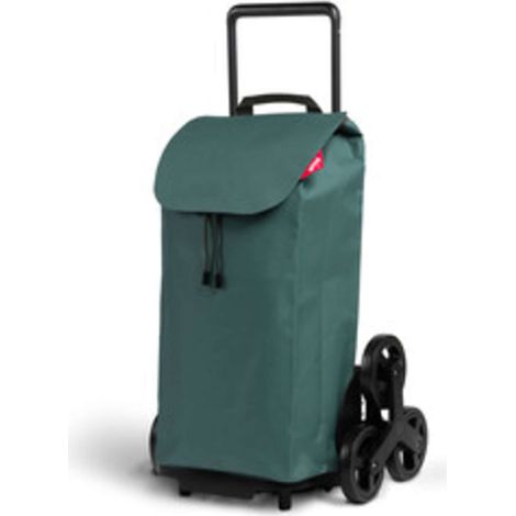 GIMI CARRELLO SPESA NEW TRIS RUOTE VERDE - 2 pezzi