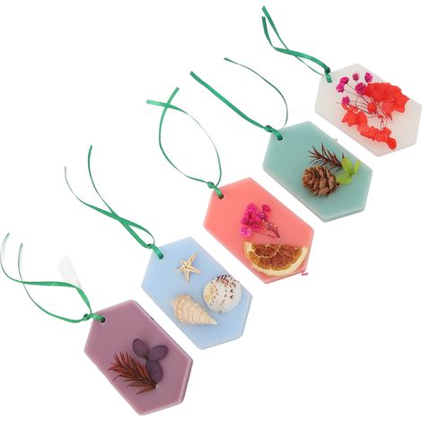 5 Morceaux Sachets Parfumés Fleurs Fruits Cire Aromathérapie Durable Tablette Parfumée Armoire Chambre Rafraîchisseur (1/5)