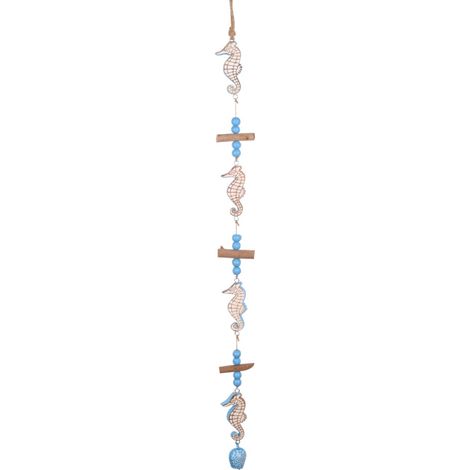 Signes Grimalt Colgante Decoracion  Colgante Caballitos De Mar Colgantes Azul 2x7x89cm 36834