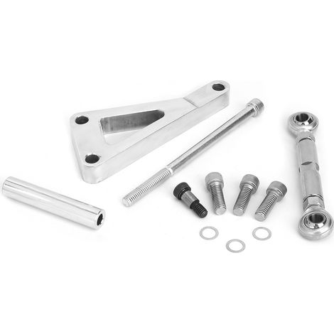 Kit de consoles de montage pompe à eau moteur en alliage d'aluminium compatible Chevy SBC 350 291825042444 (1/5)