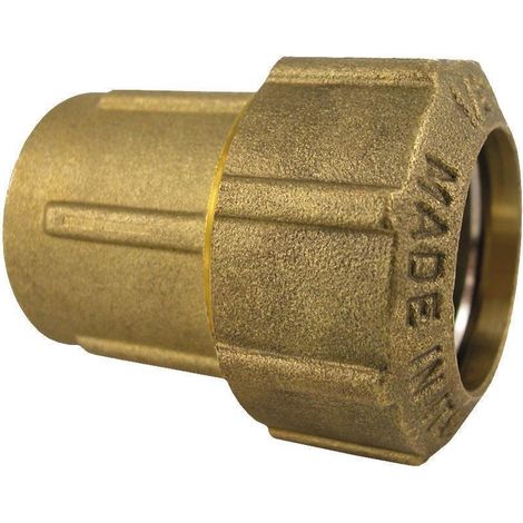 PE Rohr Verschraubung 32mm, Messing, 1 Zoll Innengewinde -