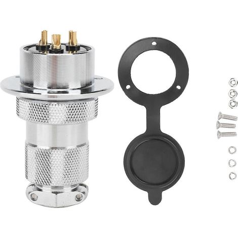 30-mm-Stecker für die Luftfahrtindustrie, elektrischer Netzadapter für Maschinen und Geräte, 3-polig