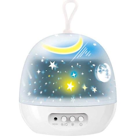 Projecteur d'étoiles rotatif à 360 degrés pour enfants