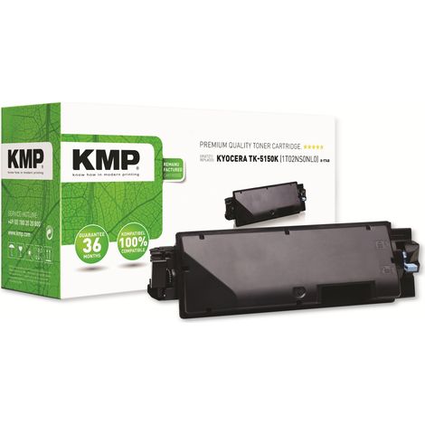 KMP Toner remplace Kyocera TK-5150K compatible noir 12000 pages K-T74B
