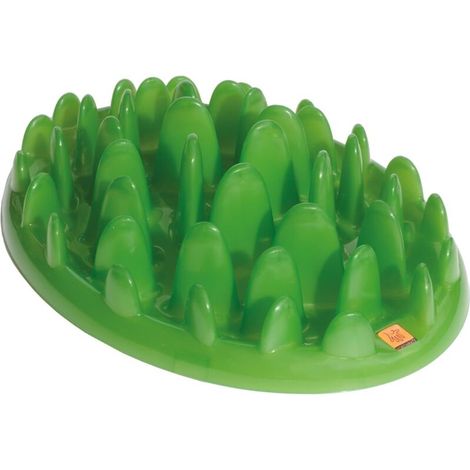 Bardusch-Gamelle interactive alimentation lente verte taille L, réduit ballonnements, lave-vaisselle