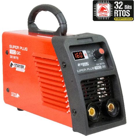 Soldador INVERTER MMA STAYER SUPER PLUS 160 GE K (1/5)