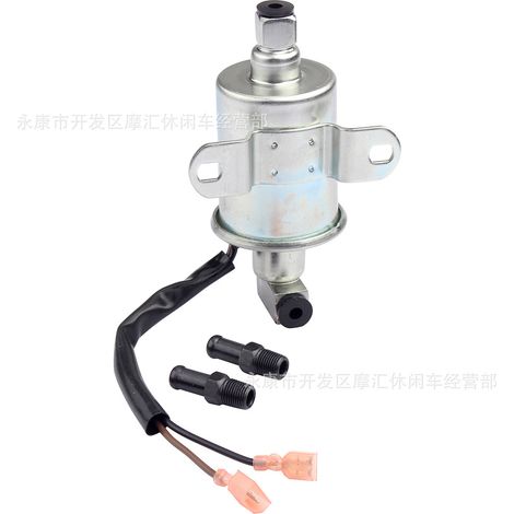 Applicable to Cummins E11015/A029F887/149-2620 electronic fuel pump, external fuel transfer pump, silver. (1/4)