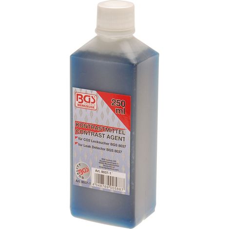 BGS Kontrastmittel für Lecksucher / Lecktester 250 ml für Art. 8037 - 8037-1
