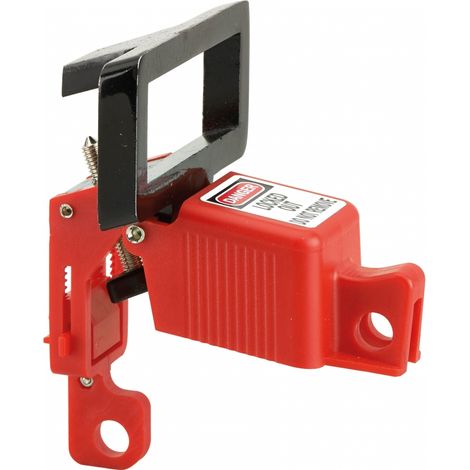 Blocco di sicurezza regolabile per interruttore elettrico a ginocchiera, lucchettabile, Lockout Tagout LOTO - THIRARD