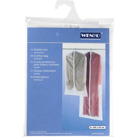 WENKO Kleidersack transparent 100x60cm