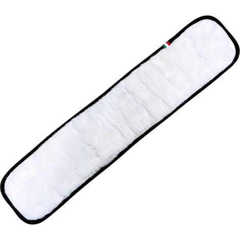 Bianco - Guscio sintetico per sottopancia western