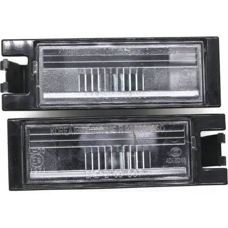 Le 925102S000 convient à l'éclairage de plaque d'immatriculation et au couvercle d'éclairage de plaque d'immatriculation arrière de l'ensemble Hyundai IX35\TUCSON 09-15 (sans ampoule)